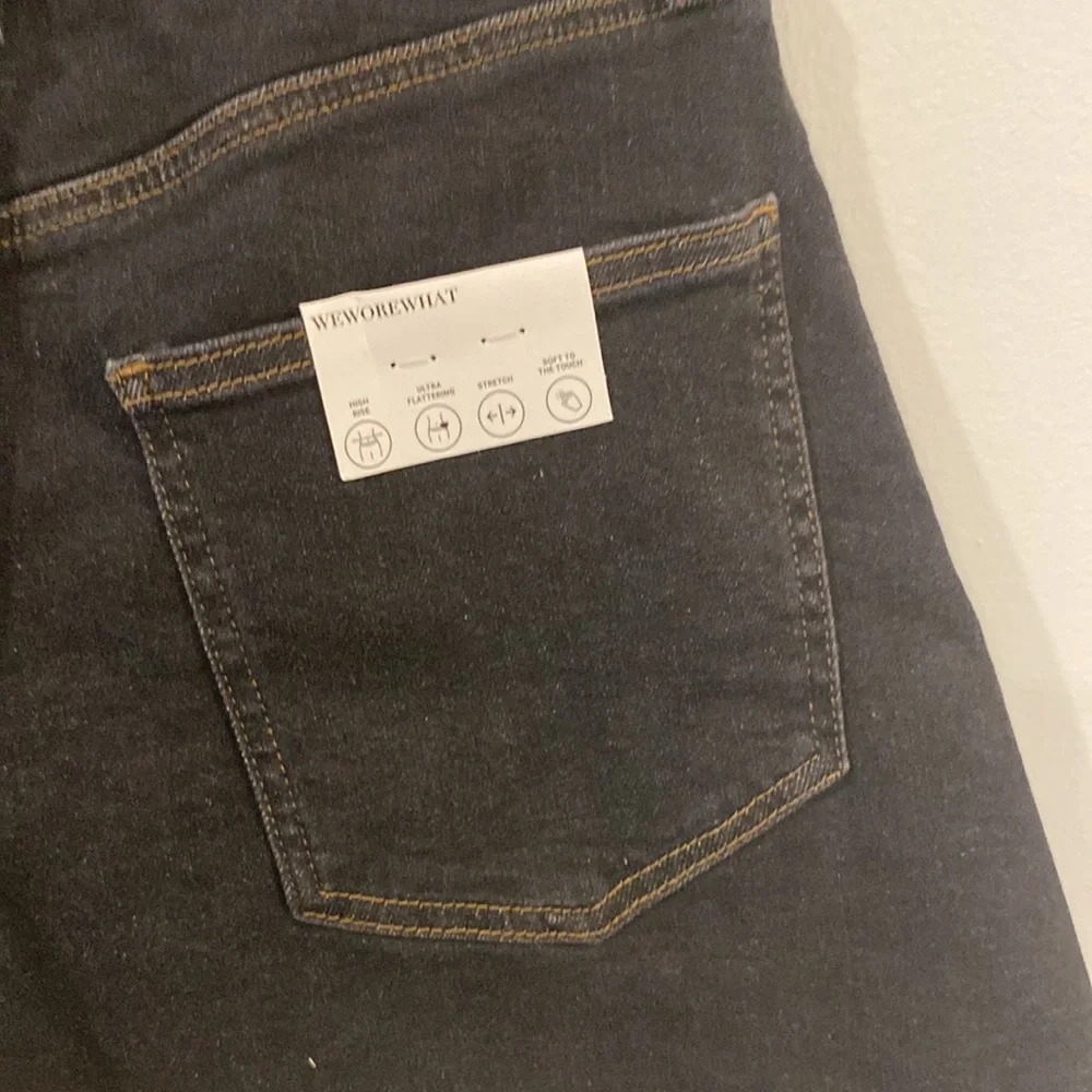 WEWOREWHAT BahBah High Rise Boyfriend Black Jean Shorts Size 25 - Picture 10 of 10